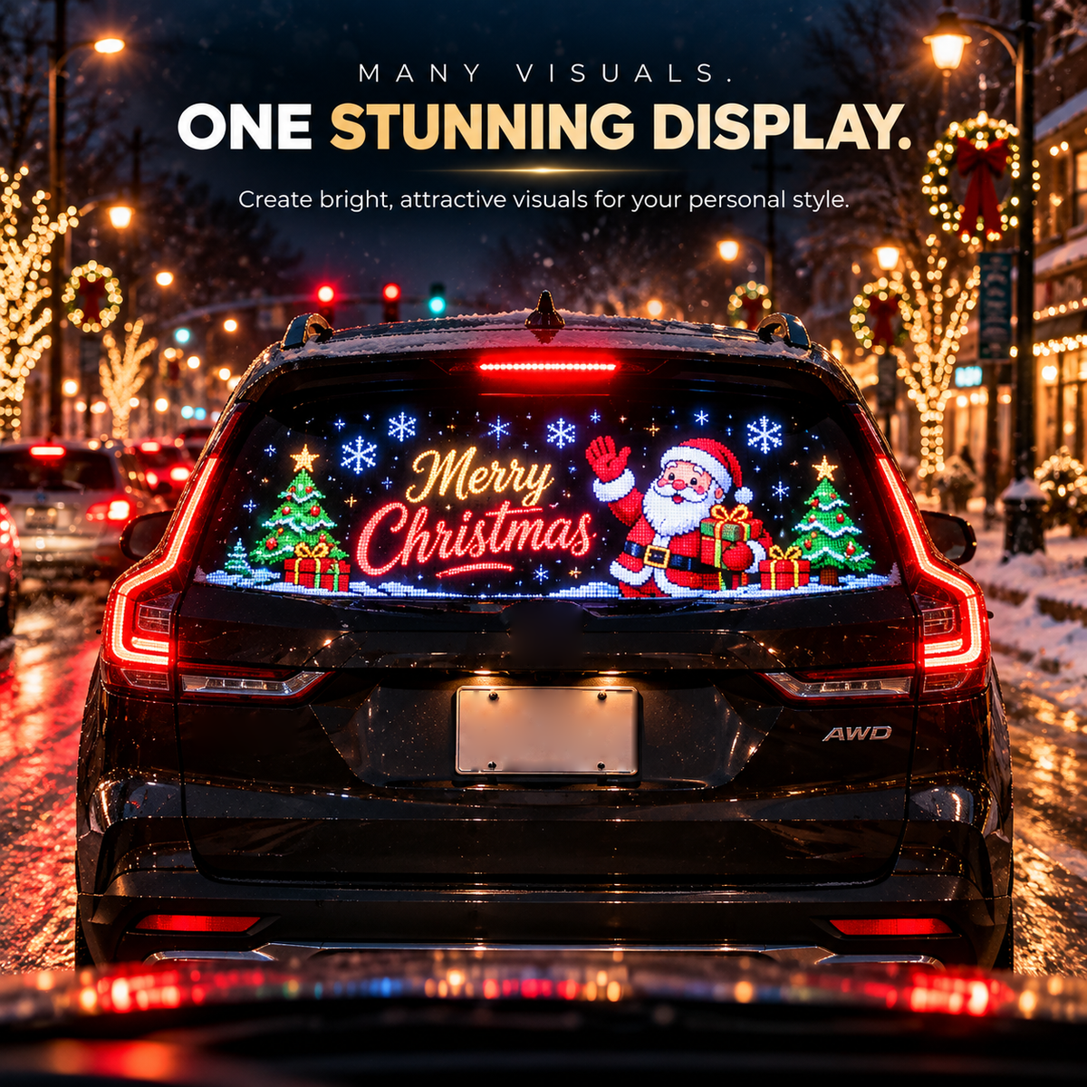 CozaLuxe Christmas LED Film