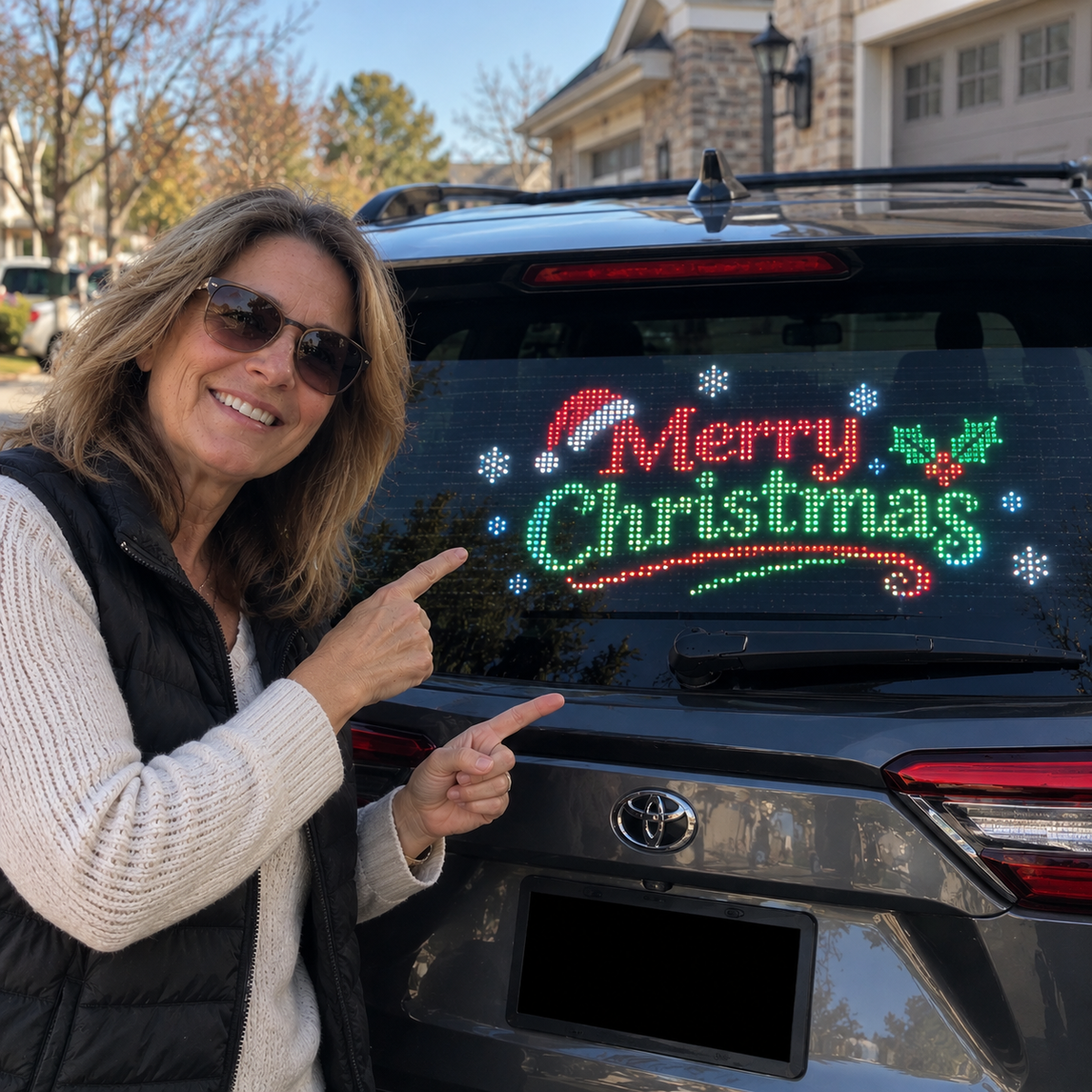 CozaLuxe Christmas LED Film