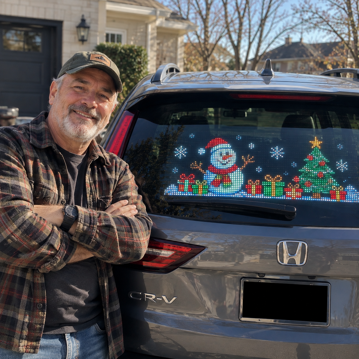 CozaLuxe Christmas LED Film