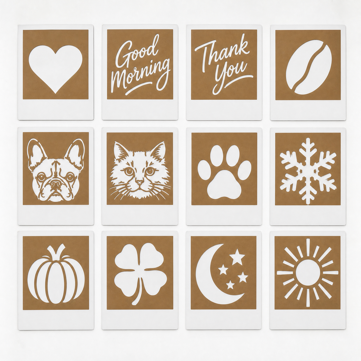 CozaLuxe Latte Art Printer + 4 Stencil Starter Set