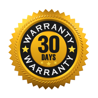 30-day guarantee badge